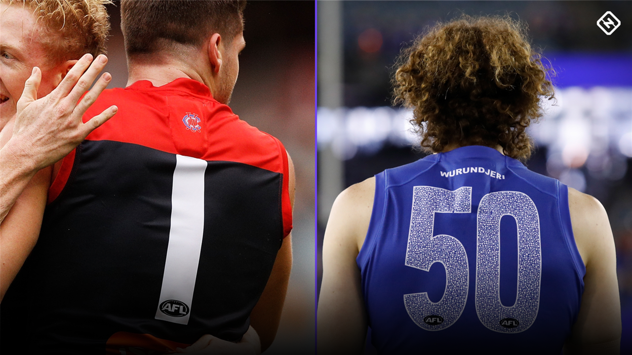 Afl Jumper Numbers The Best Player At Every Number From 1 To 50 Sporting News Australia