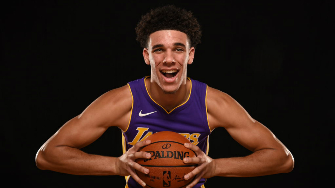 Lonzo Ball Rookie Stats Lonzo Ball 2017 NBA rookie photo
