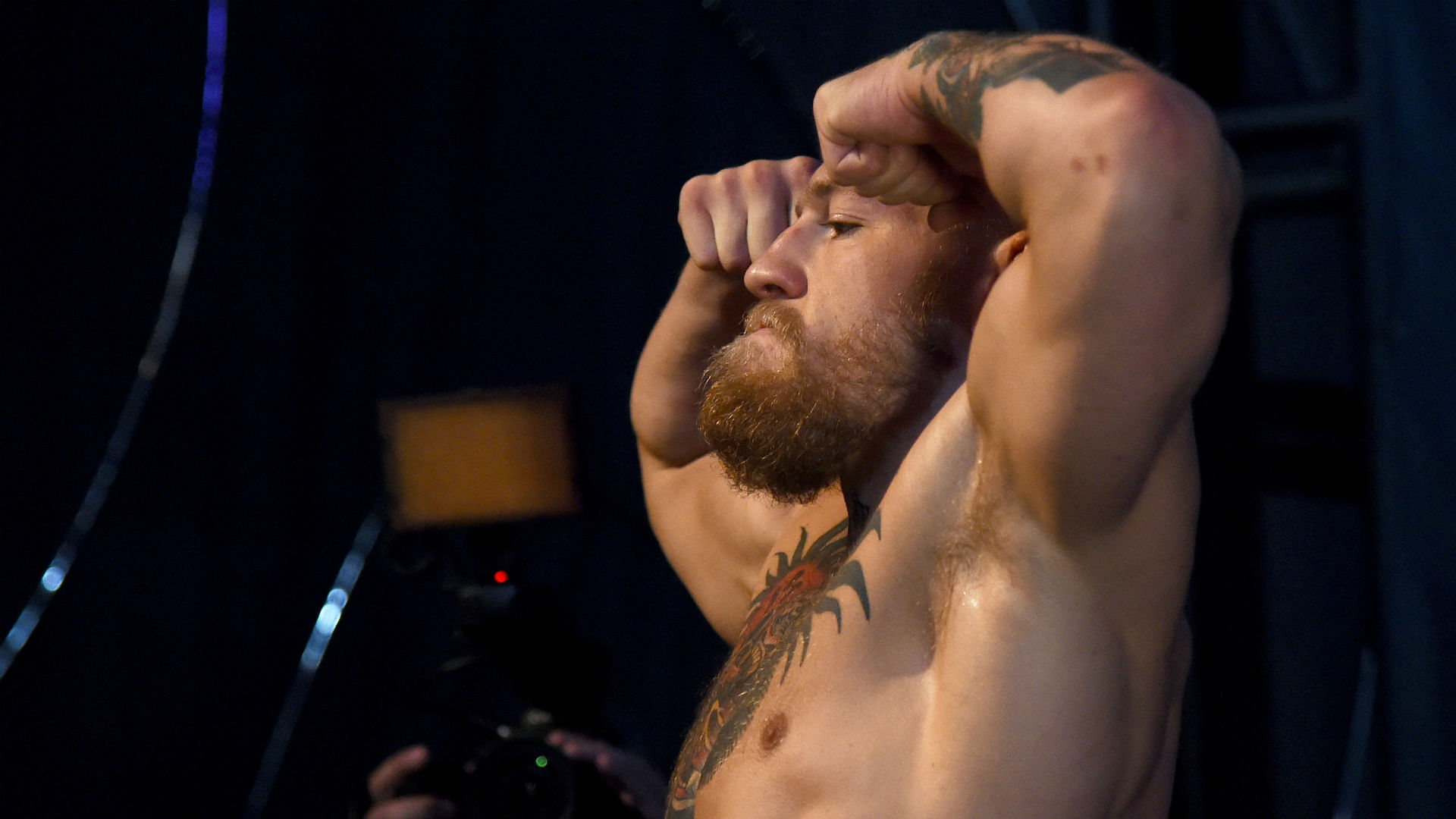 Ufc 229 Conor Mcgregor Jr Steals The Show At Ufc 229 Open Workouts Sporting News Australia Following his open workout, mcgregor joined ufc's megan olivi on stage to answer a few questions and he did not shy away from sharing his prediction for saturday's bout. ufc 229 conor mcgregor jr steals the