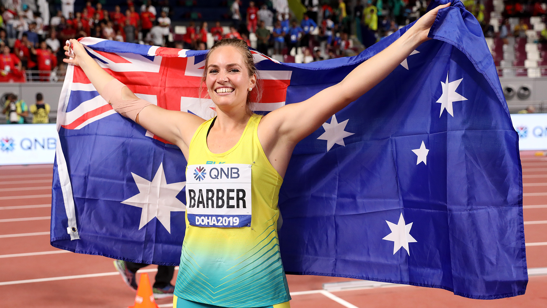 World Athletics Championships Kelsey Lee Barber Wins Gold In The Women S Javelin Sporting News Australia