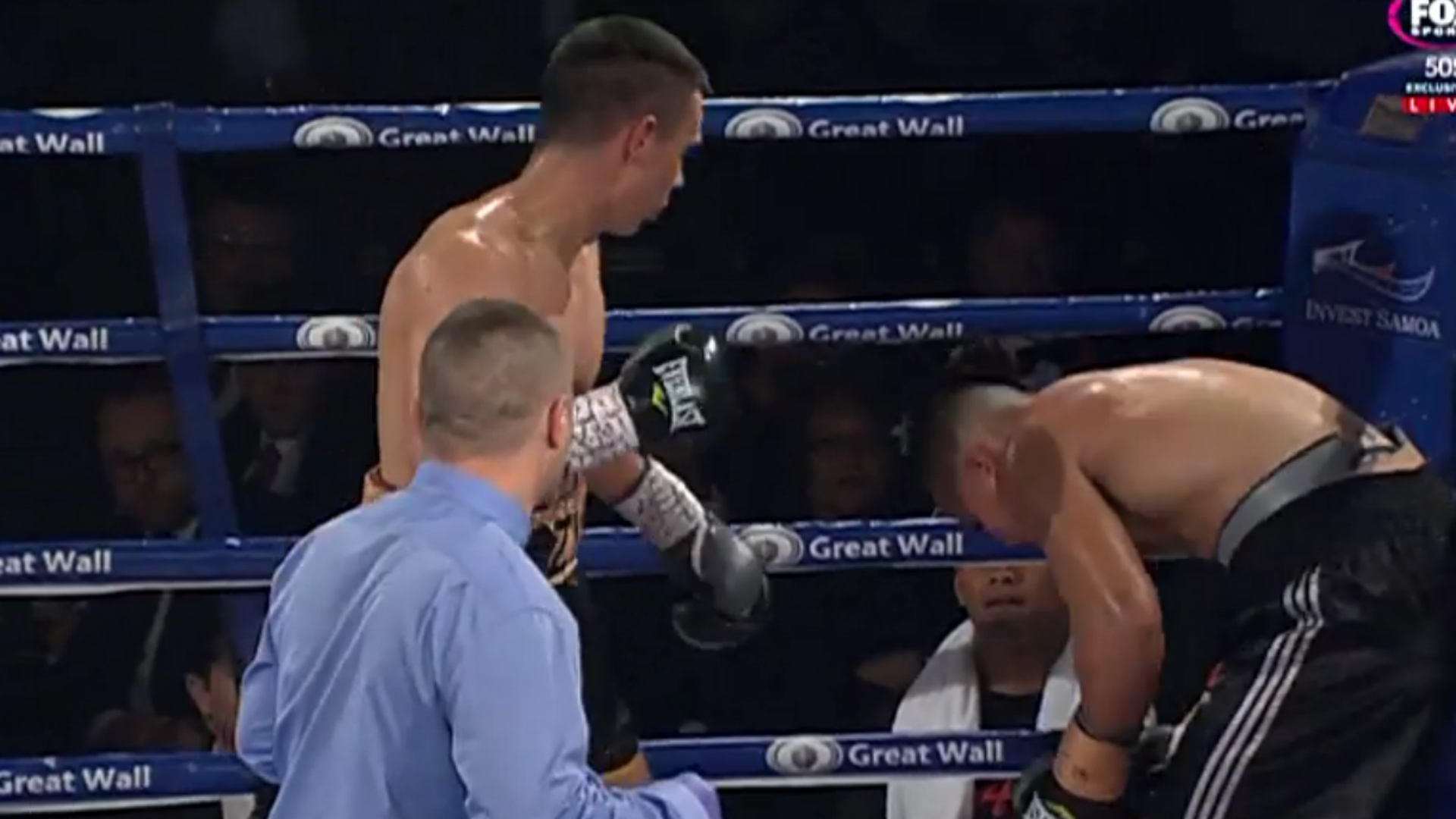 Tim Tzyu Defeated Ivana Siau By Second Round Knockout In Auckland On The Joseph Parker V Razvan Cojanu Undercard Sporting News Australia