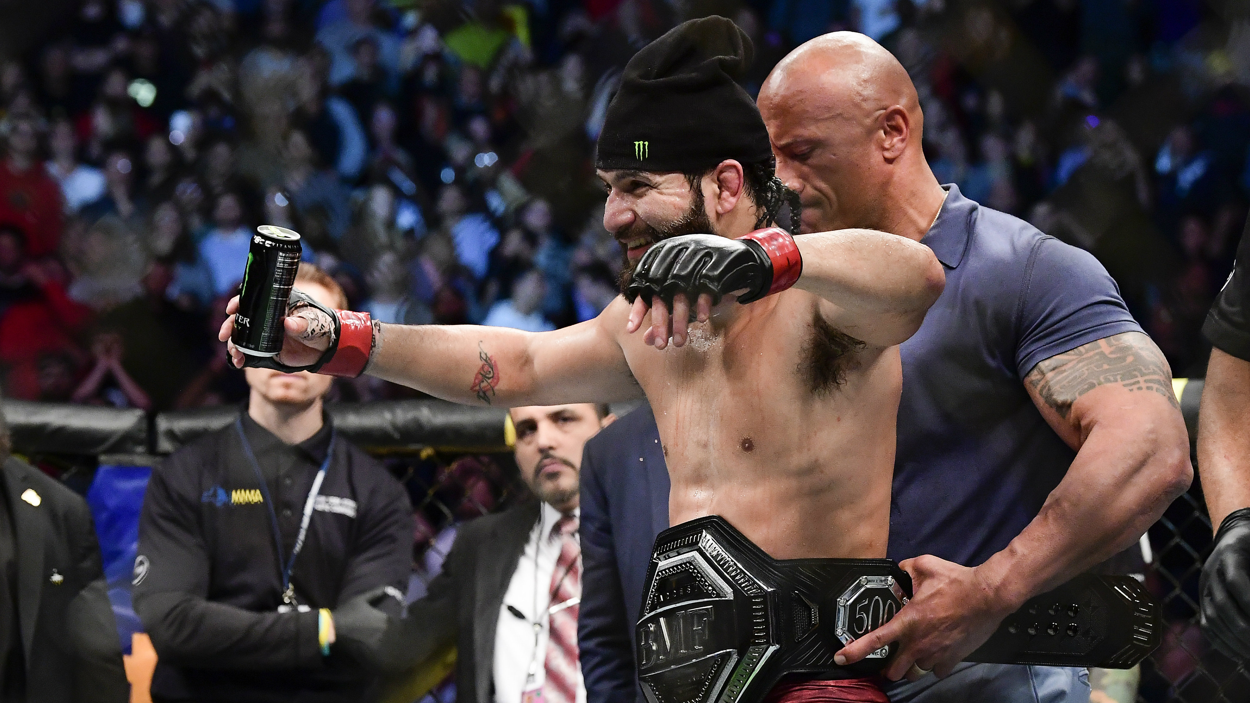 Image result for Jorge Masvidal BMF The Rock