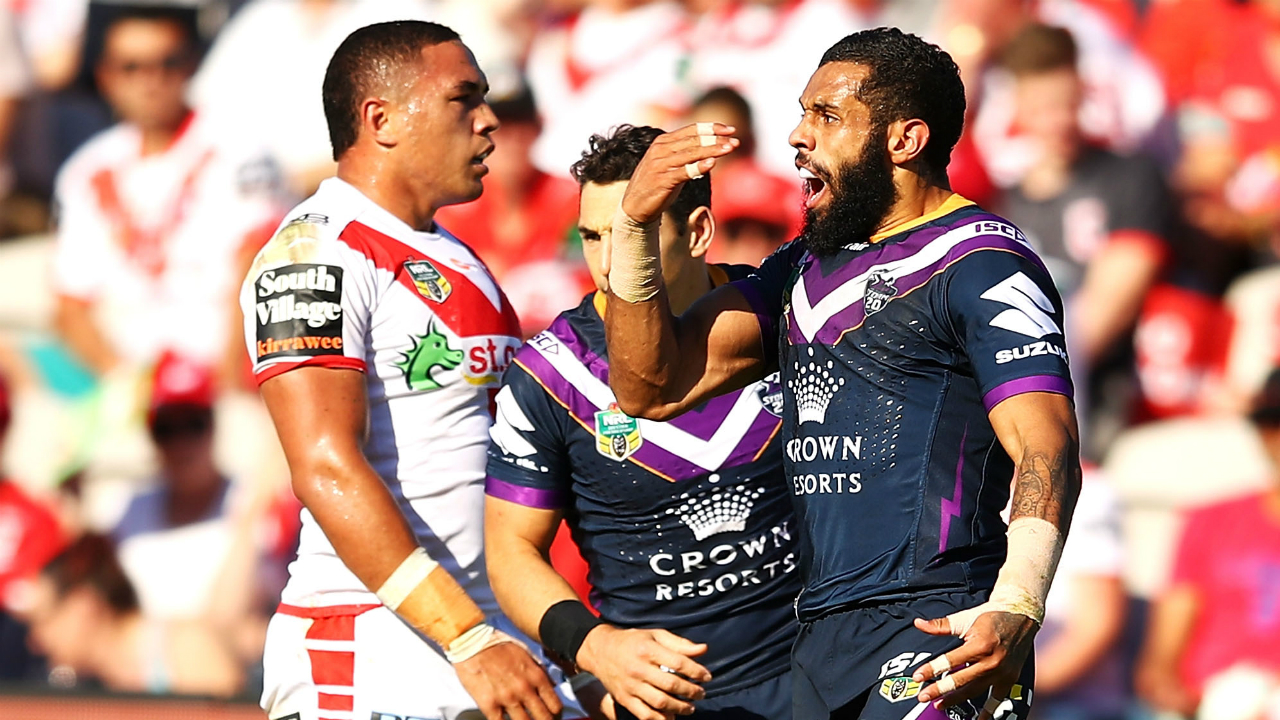 NRL try-scorers: Storm winger Josh Addo-Carr charges to ...