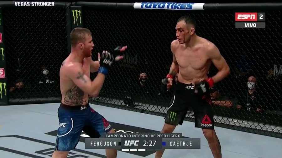 Ufc 249 Justin Gaethje Scores Fifth Round Tko Win Over Tony Ferguson To Claim Interim Lightweight Title Sporting News Australia
