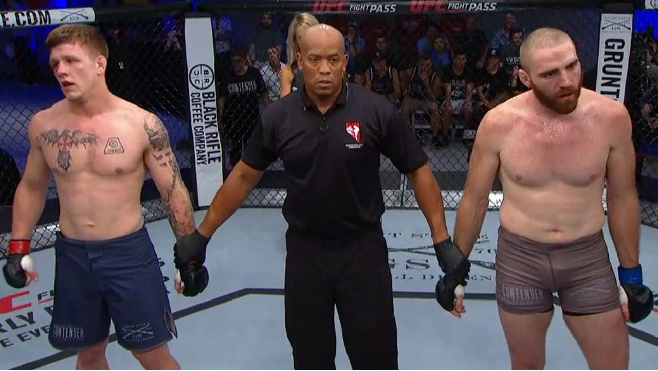 Ufc Contract Awarded To Australia S Jimmy Crute After First Round Contender Tko Win Sporting News Australia