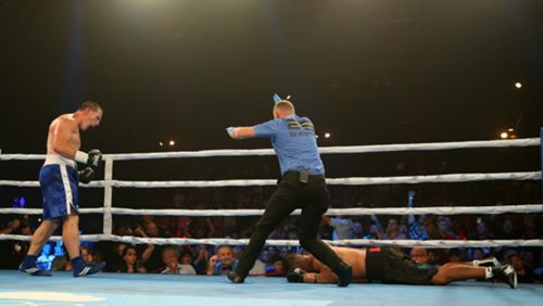 Paul Gallen V John Hopoate Gal Knocks Hoppa Out In Round Two Sporting News Australia