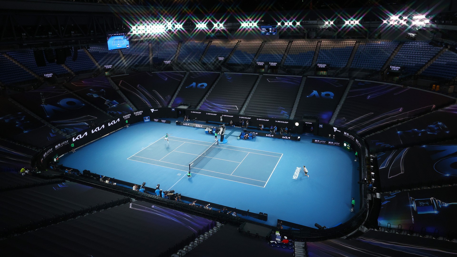 Australian Open 2021: Fans hammer 'bizarre' pre-match entertainment before Djokovic-Medvedev ...