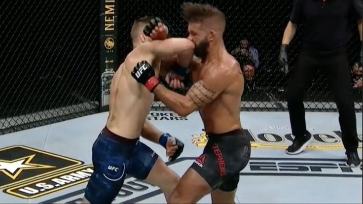 Ufc 249 Calvin Kattar Annihilates Jeremy Stephens With Second Round Hellbows Sporting News Australia