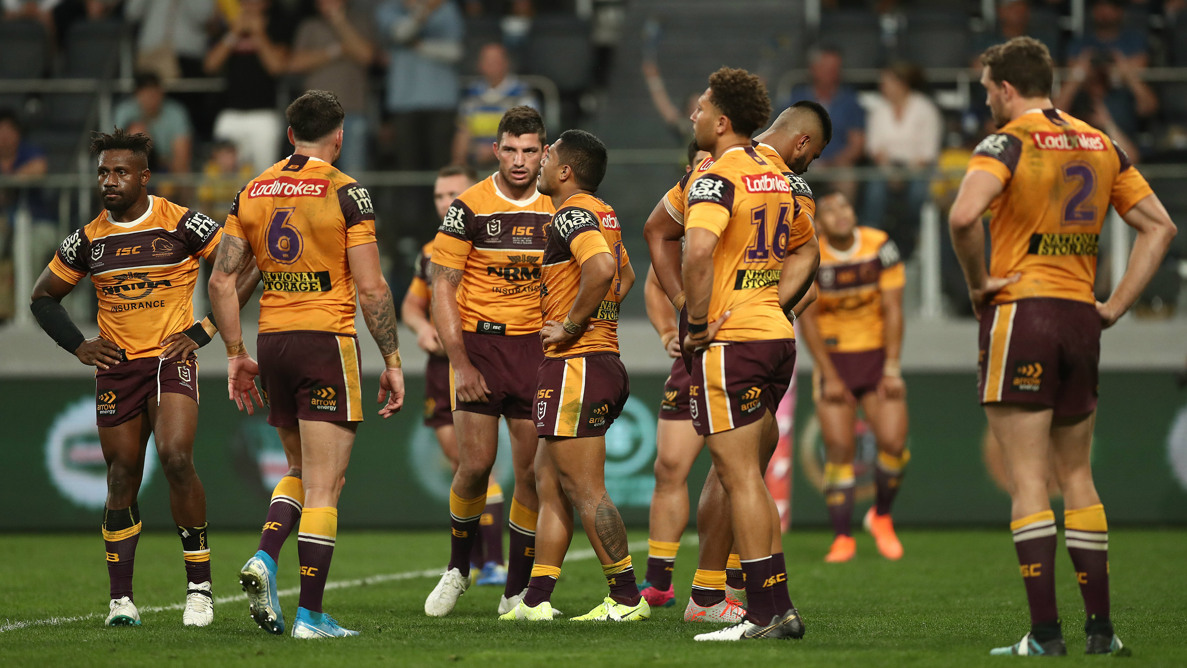 Brisbane Broncos release statement confirming pokies session before 58