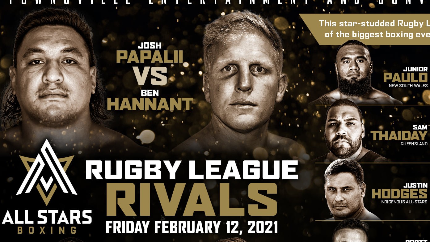 All Stars Fight Night - Rugby League Rivals: Josh Papalii ...