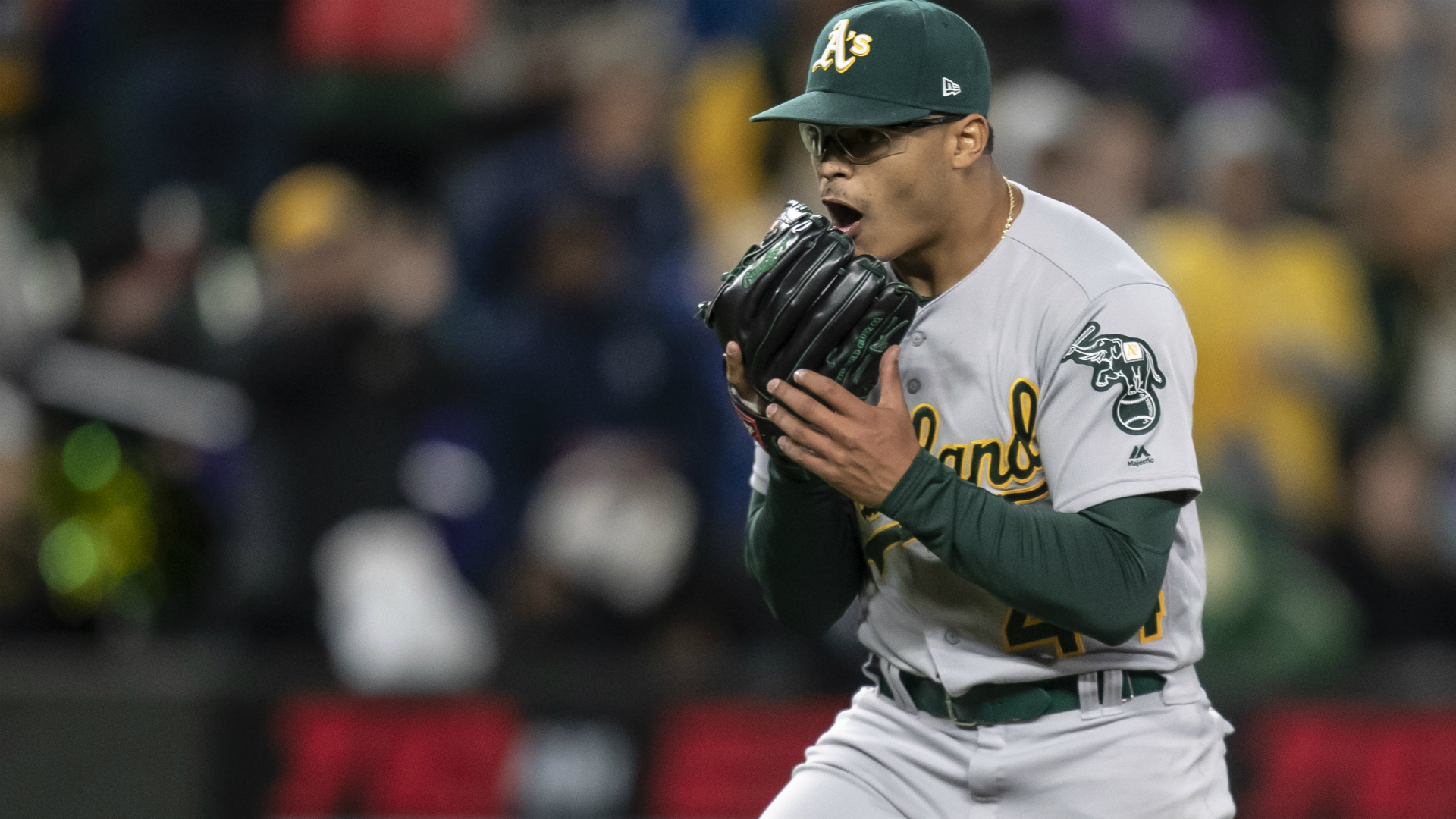 A pitcher Jesus Luzardo breaks his finger in unfortunate video game crash