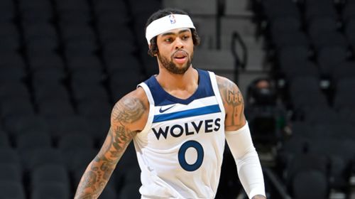 ウルブズ ディアンジェロ ラッセルが左ひざ手術で4 6週間の離脱 Nba日本公式サイト The Official Site Of The Nba