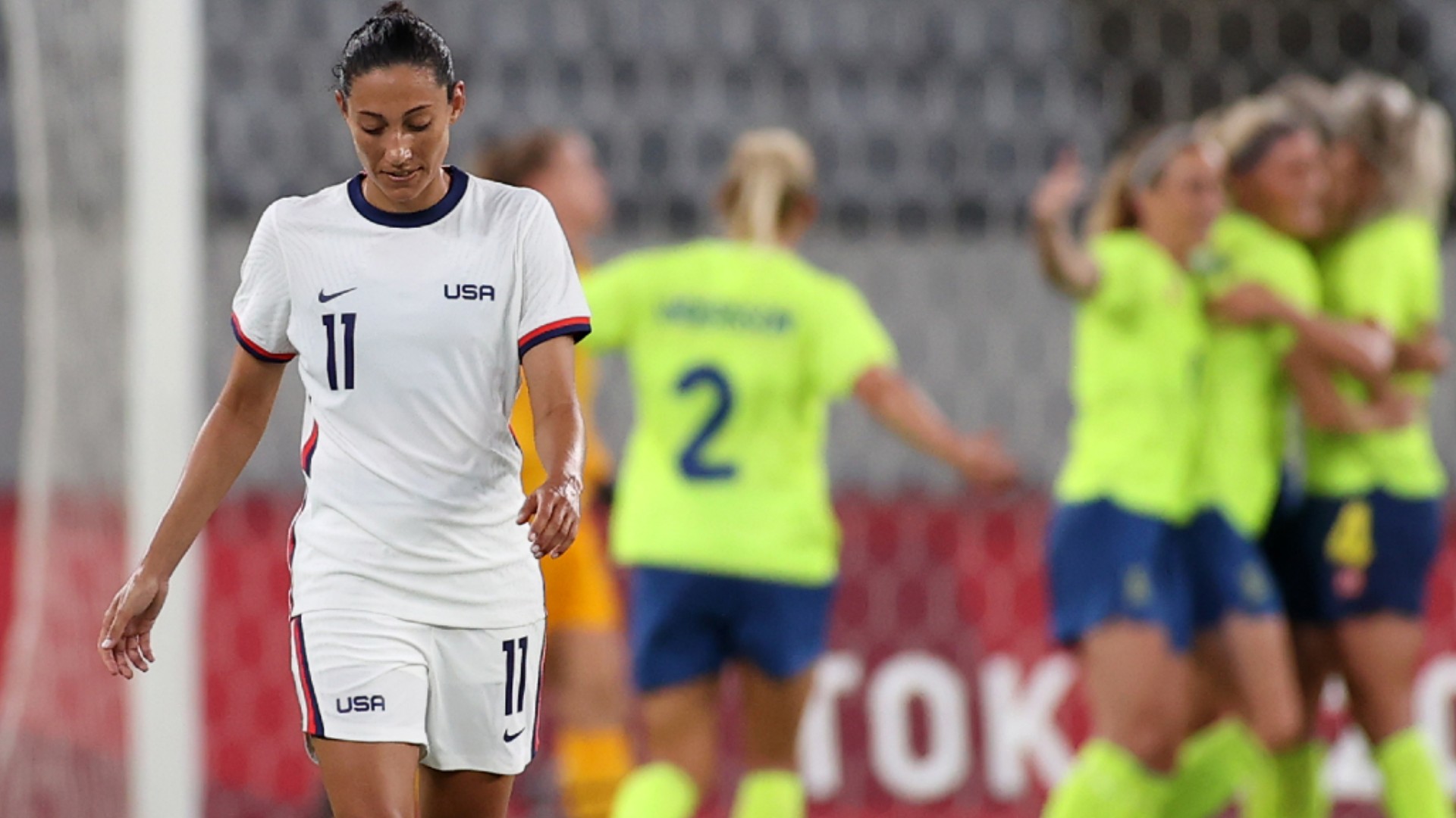 Uswnt Vs Sweden Result U S Women Suffer Worst Olympics Loss Ever Snapping 44 Match Unbeaten Streak Sporting News Uswnt Vs Sweden Result U S Women Suffer Worst Olympics Loss Ever Snapping 44 Match Unbeaten Streak Sporting News