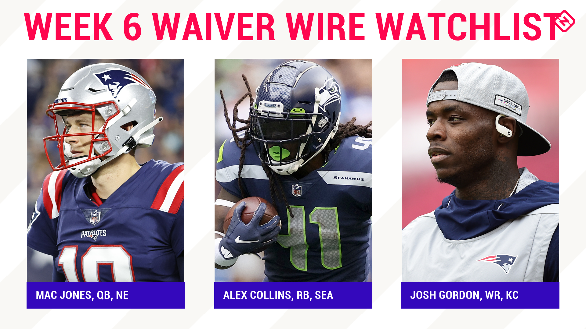 Fantasy Soccer Waiver Wire Watchlist for Week 6: Streaming targets, free agent sleepers embody Mac Jones, Alex Collins, Josh Gordon