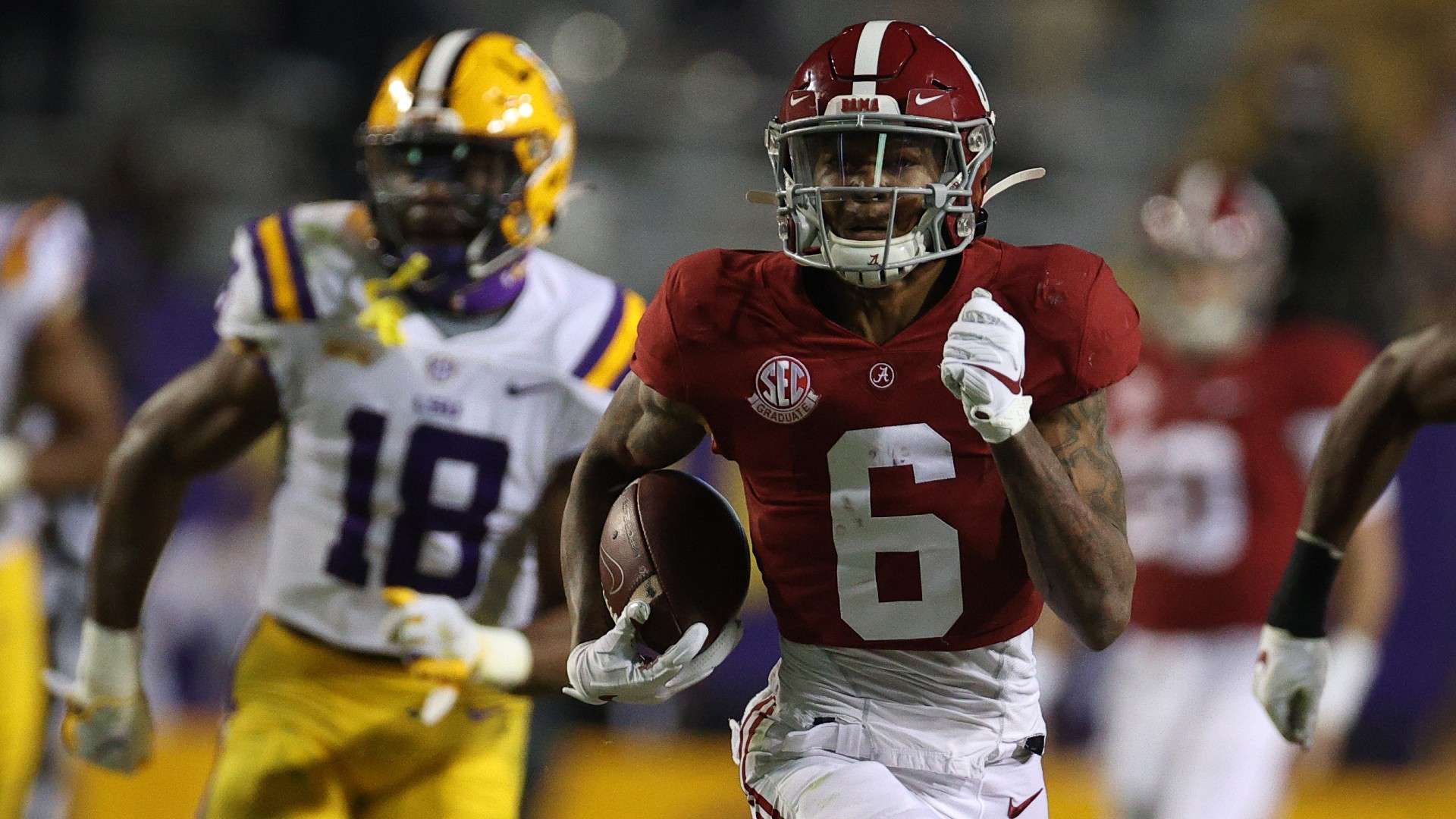 Devonta Smith 2020 Stats 2020 Heisman Watch Alabama Wr Devonta Smith