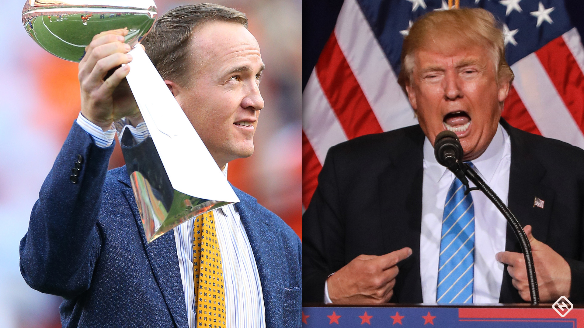 President Trump compares his CIA speech to Peyton Manning winning the