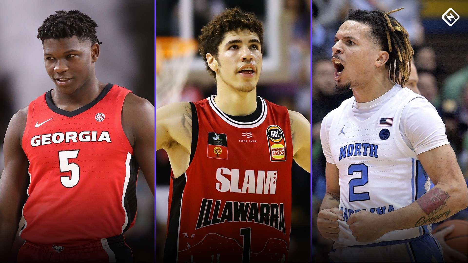Nba Draft Prospect Rankings Anthony Edwards Lamelo Ball Top