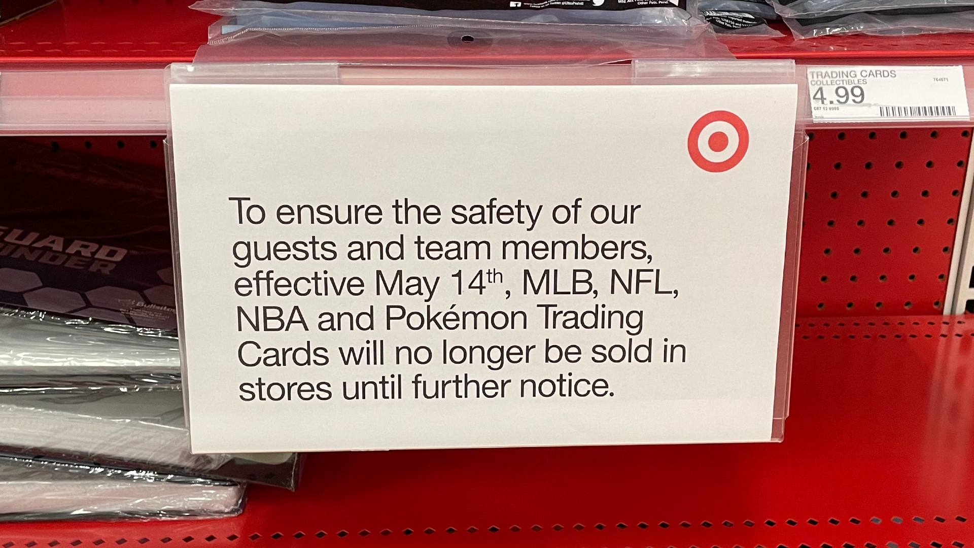 Who S To Blame For Target S Decision To Halt Trading Card Sales Everyone Sporting News
