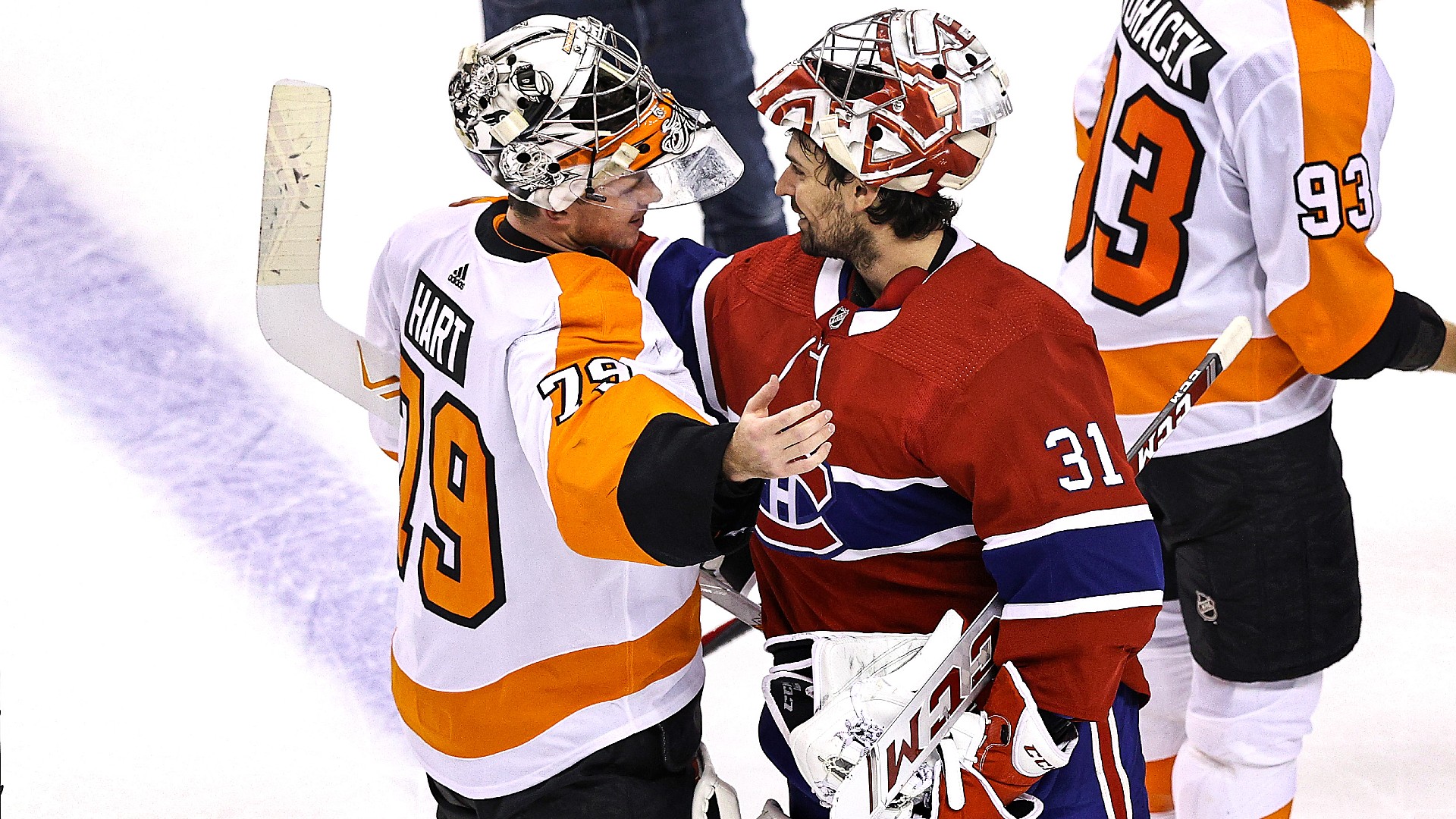 Flyers U0026 39 Carter Hart Caps First Playoff Series Win With