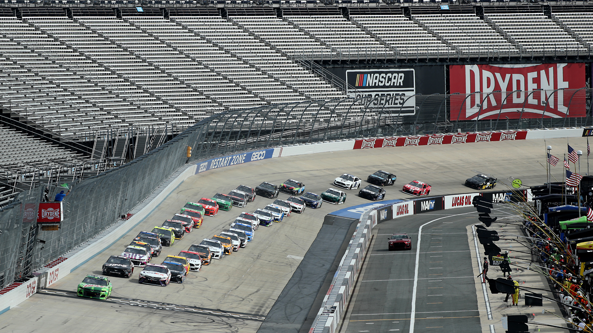 NASCAR lineup in Dover: starting order without qualifying for Sunday’s race pole