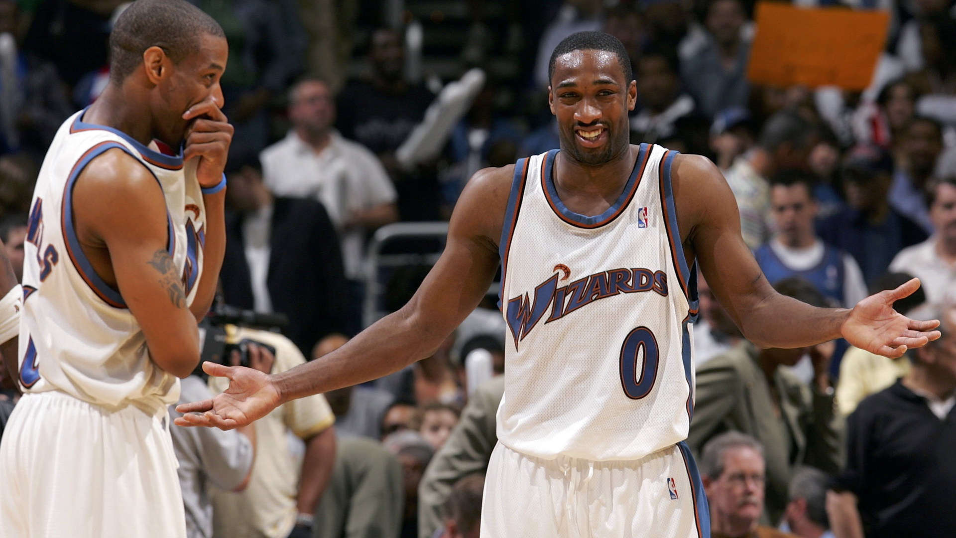 Gilbert Arenas explains how a homeless man helped him win $300,000 ...