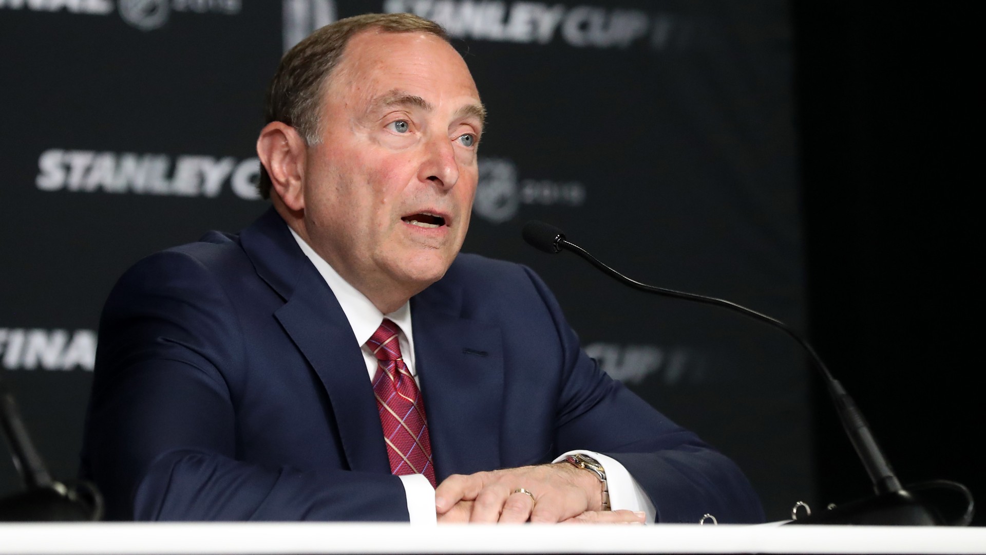 NHL commissioner Gary Bettman says 201920 season is 'probably going to