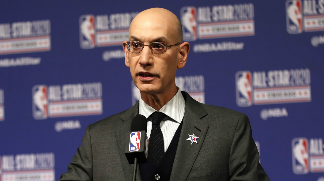 Nbaコミッショナーのアダム シルバーがシーズン停止に言及 最低30日 Nba日本公式サイト The Official Site Of The Nba Nbaコミッショナーのアダム シルバーがシーズン停止に言及 最低30日 Nba日本公式サイト The Official Site Of The Nba