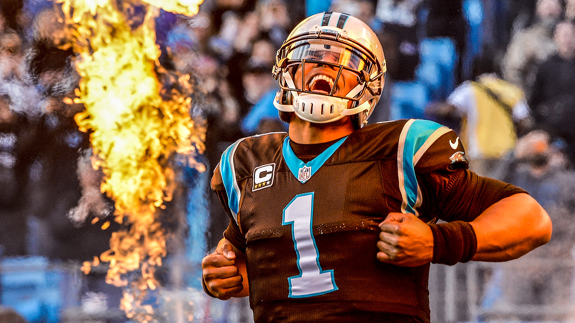 Cam Newton on camera: star power, style and celebrations of NFL's ...