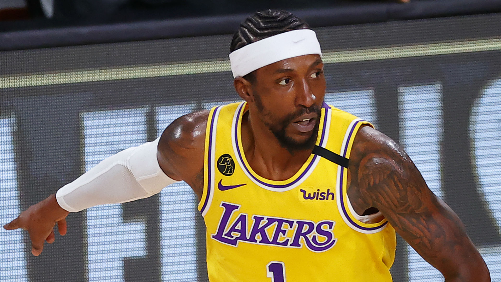 Kentavious CaldwellPope, once bane of Lakers fans' existence, comes up