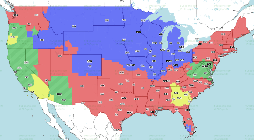 Eagles vs. Saints coverage map How to watch Jalen Hurt's first NFL