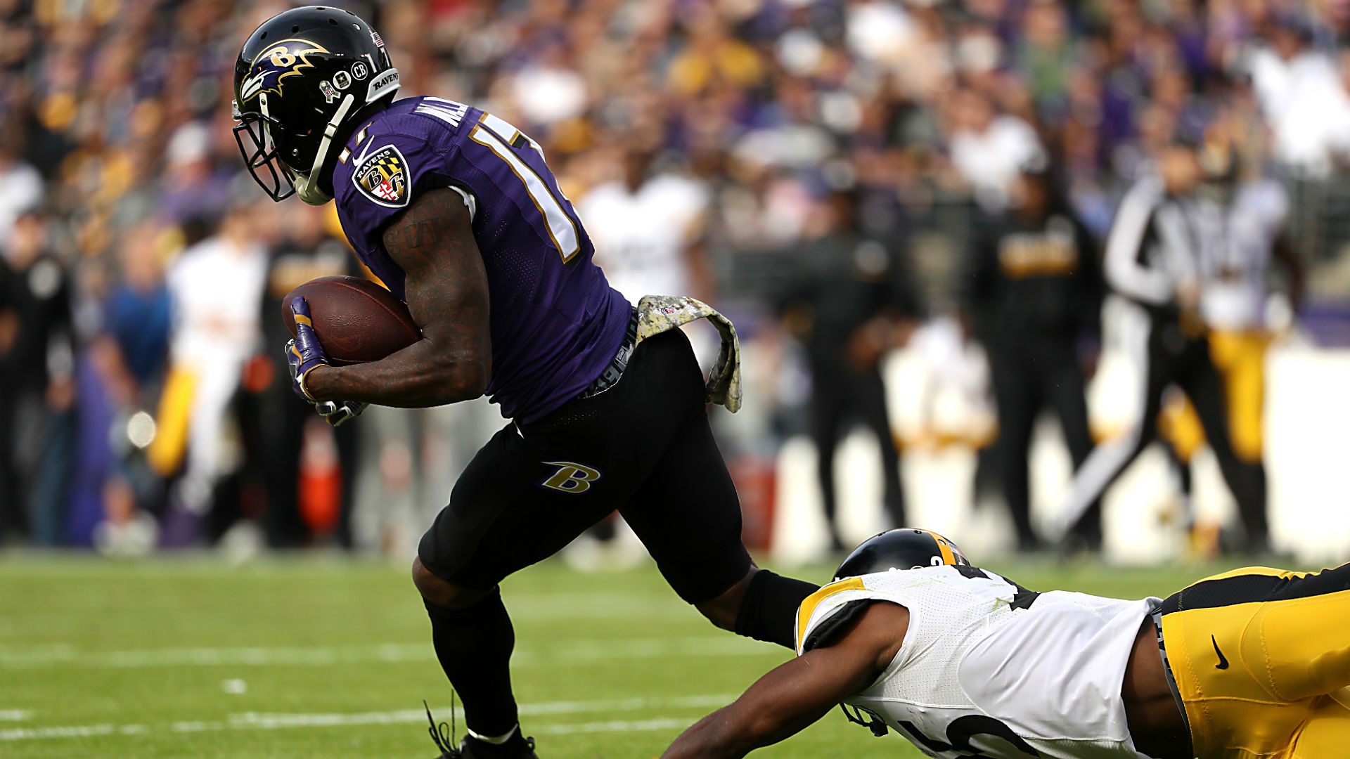 Ravens' Mike Wallace blows up Steelers for 95yard TD Sporting News