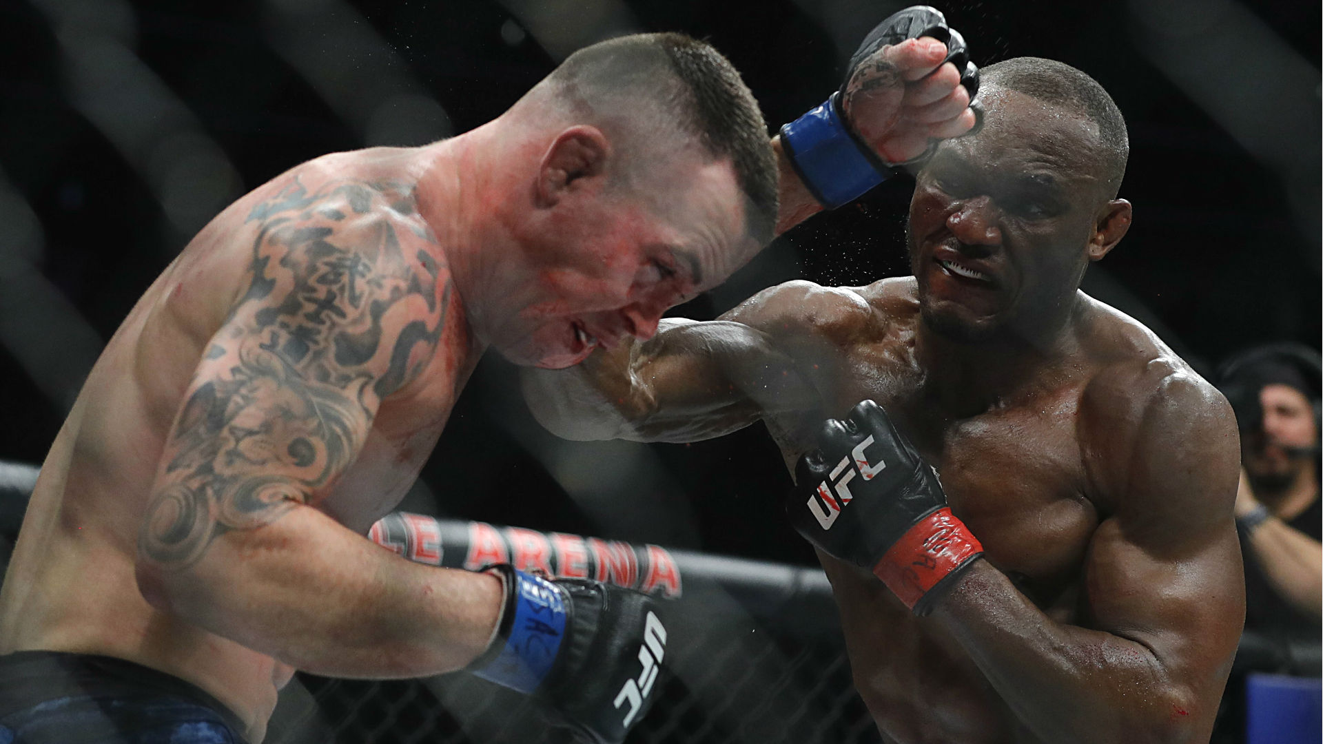 UFC 245 results: Kamaru Usman finishes Colby Covington to remain