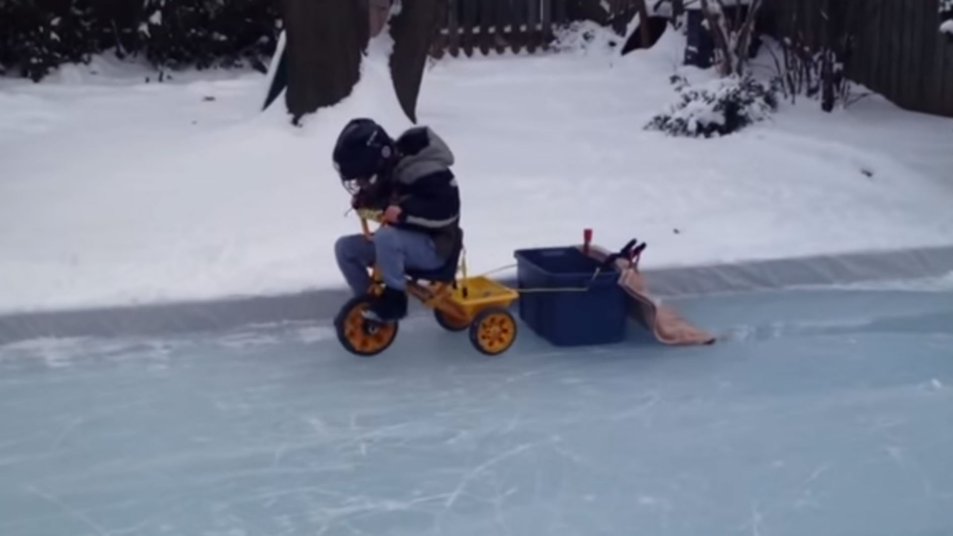 'Jaxen The Zamboni Kid' explains how to make the perfect homemade