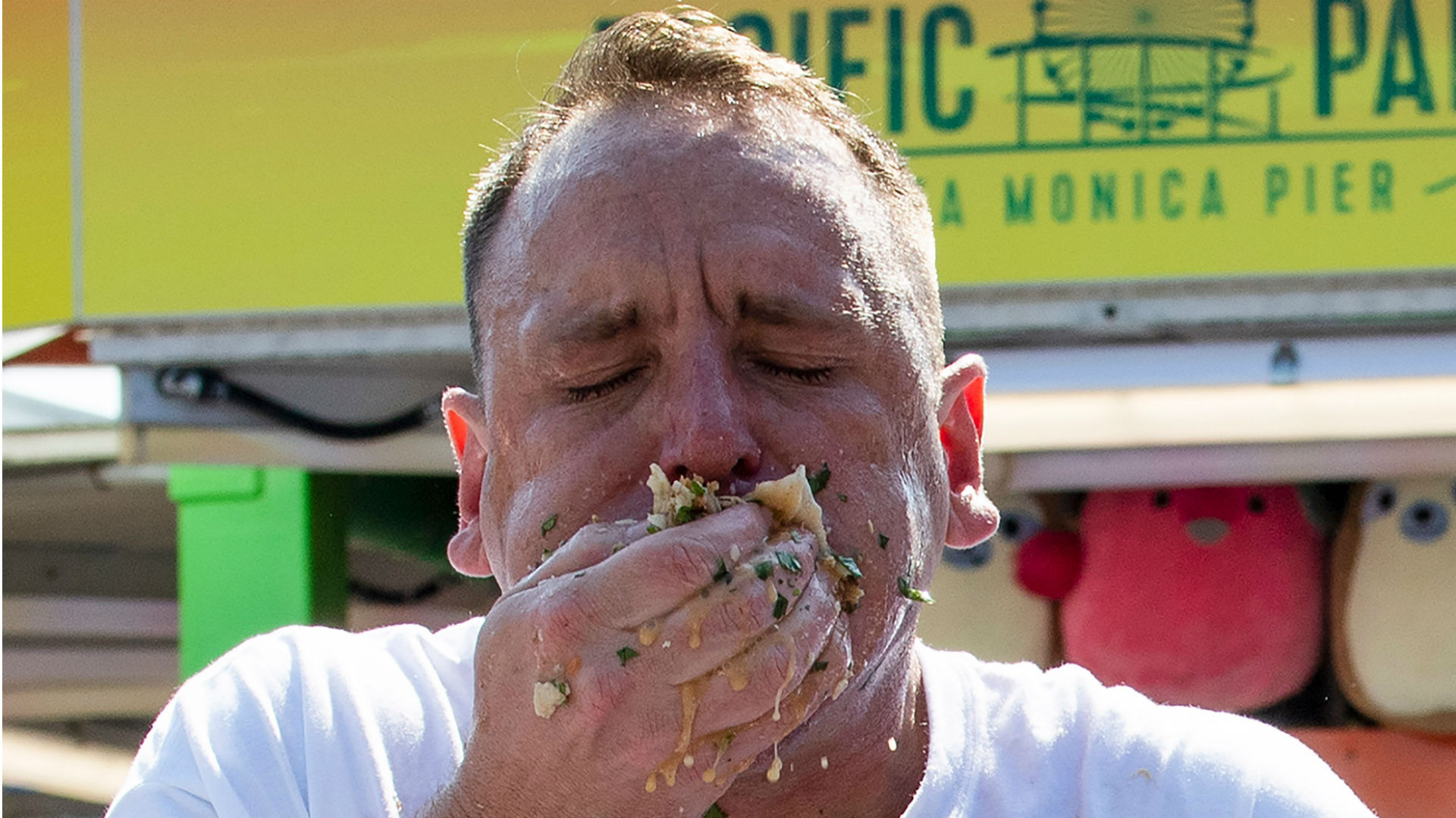 Hot dog-eating champion Joey Chestnut now holds the Big Mac world