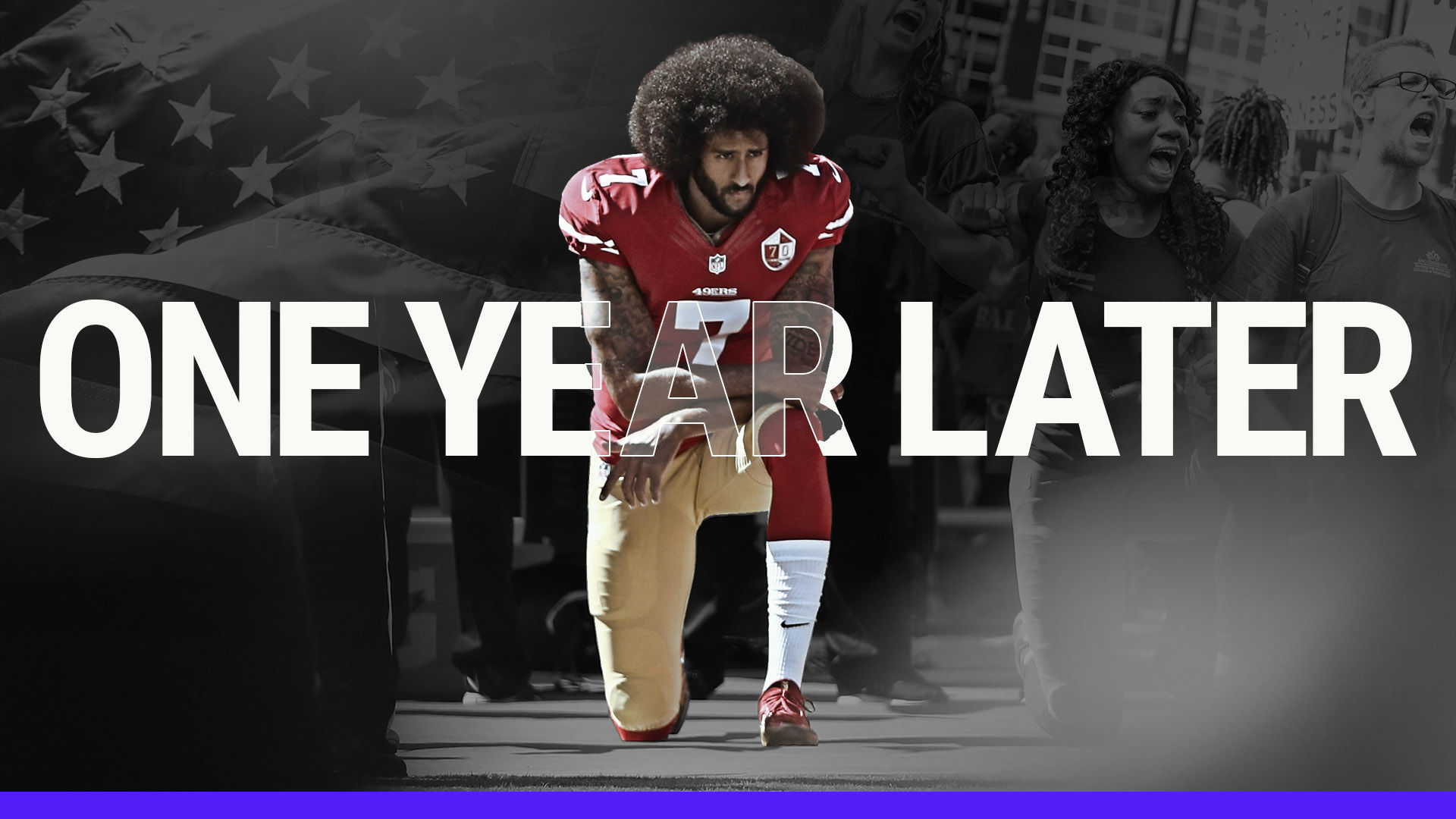 Colin Kaepernick Timeline Looking Back At Year Of National Anthem Controversy Sporting News