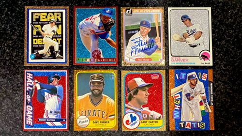 baseball card collections evolved