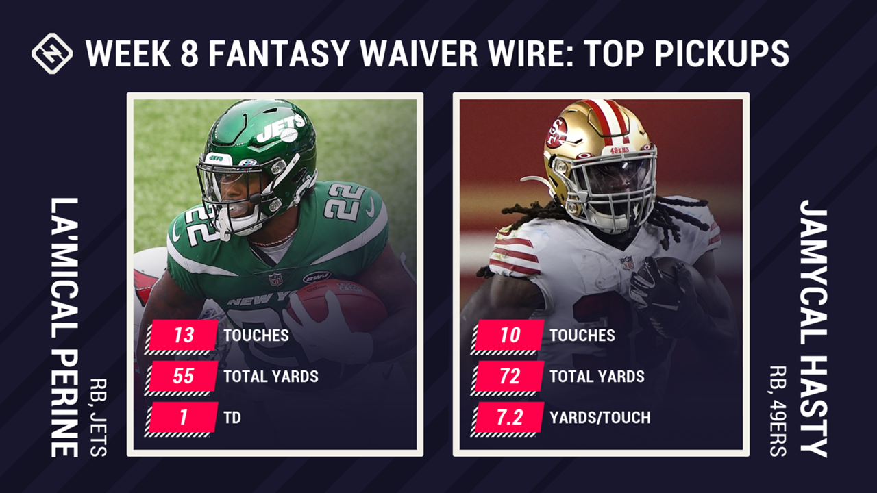 Best Fantasy Week 8 Waiver Pickups La Mical Perine Gets His Chance Jamycal Hasty Looks Good After Jeff Wilson Jr S Injury Sporting News