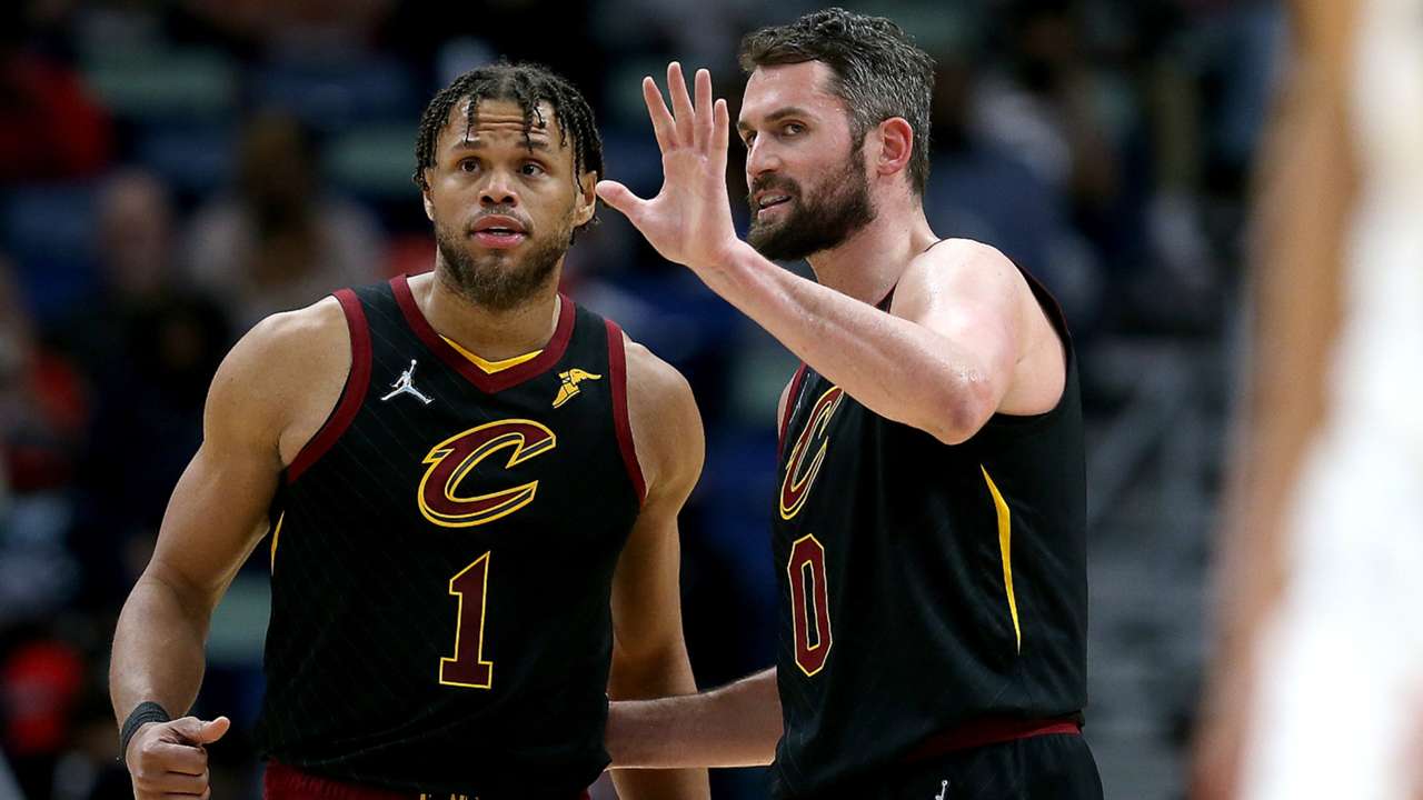 Kevin Love is having a big impact with the young Cavaliers