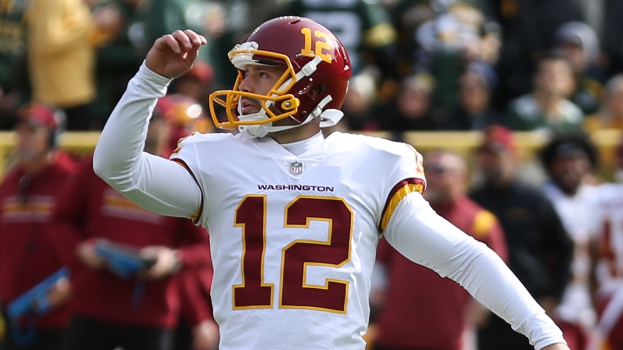 washington kicker chris blewitt is living up down to the memes after two games sporting news