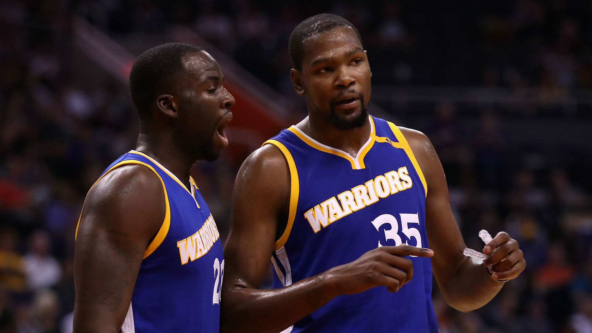 Kevin Durant and Draymond Green explain the conversation that eventually created the famous meme