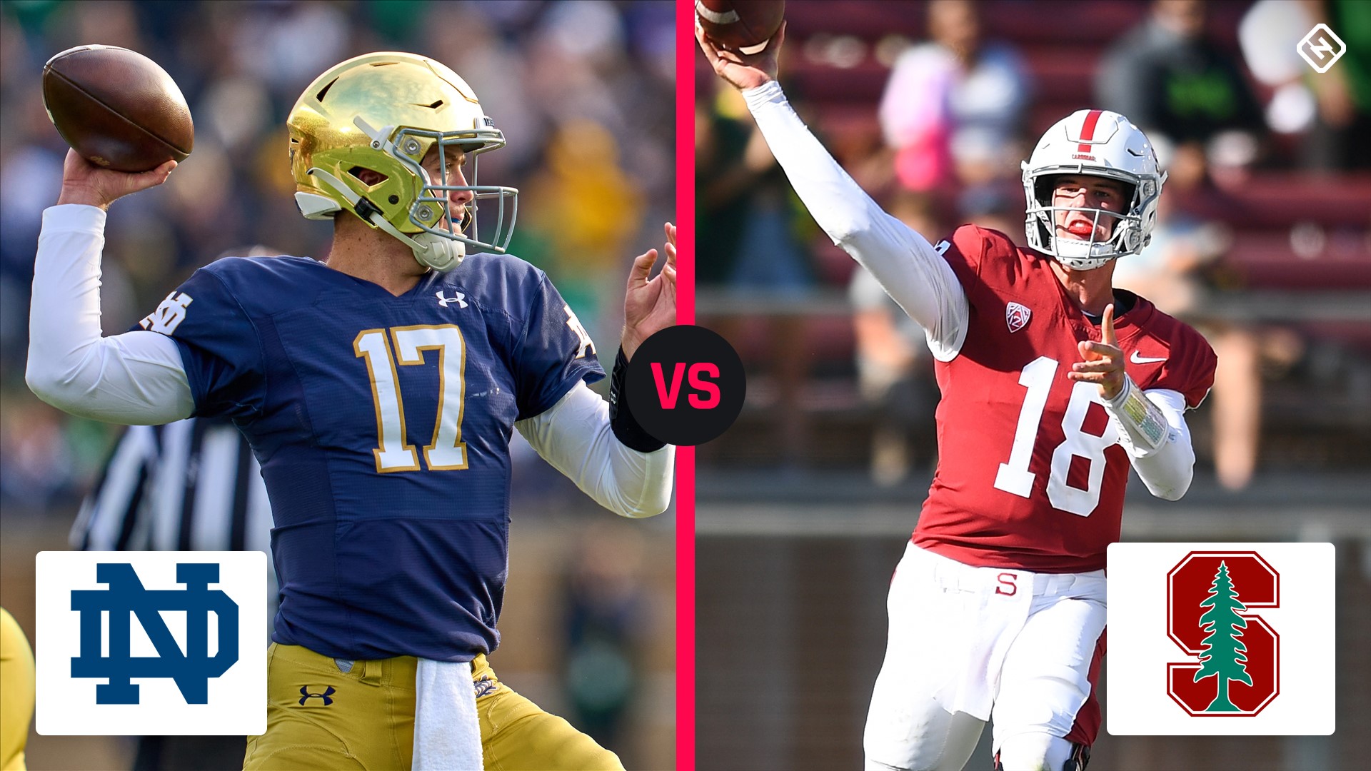 what channel is notre dame vs stanford on today time tv schedule for 2021 football rivalry game sporting news