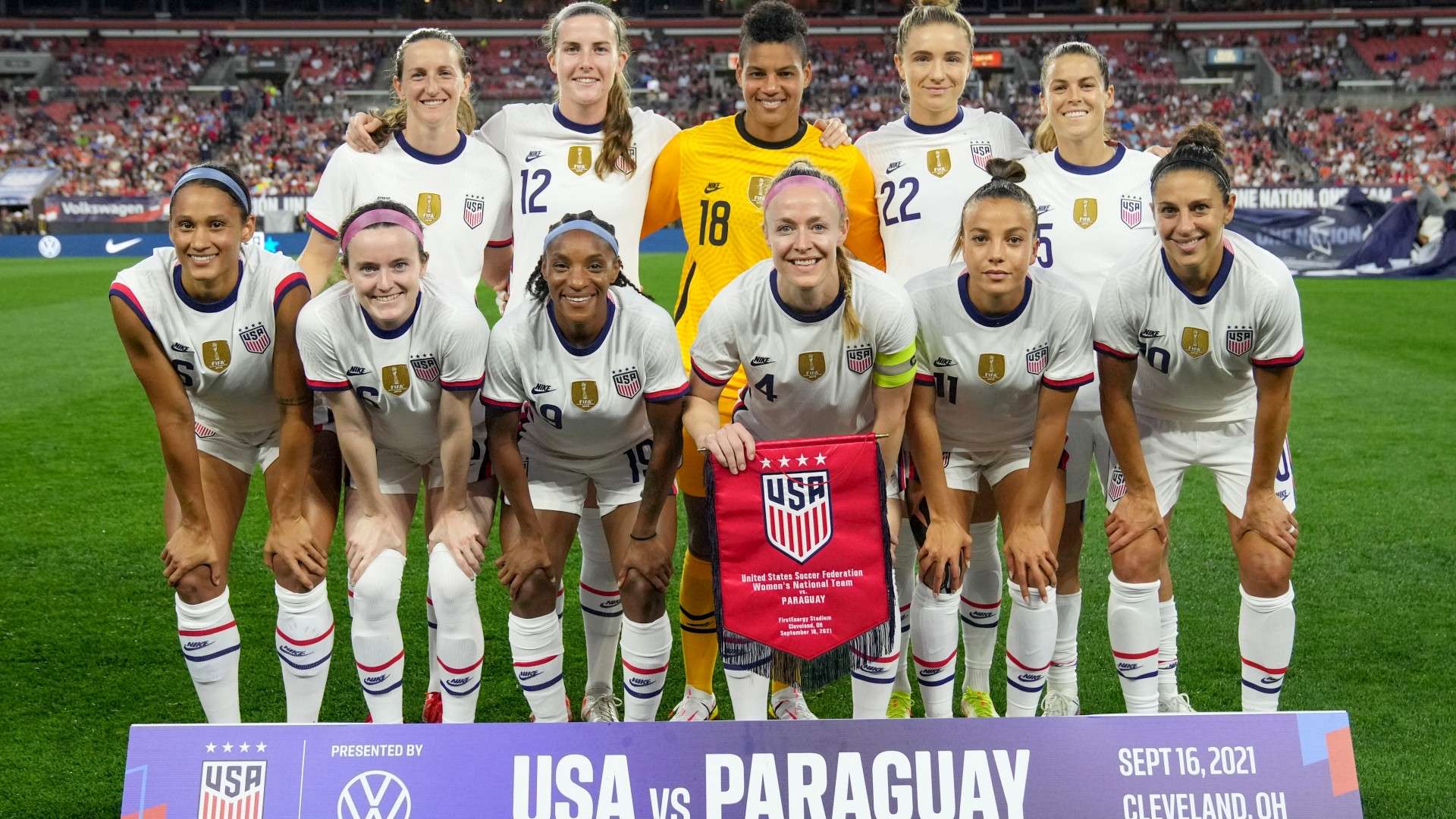 Uswnt Vs Paraguay Time Channel Tv Stream To Watch International Friendly Sporting News