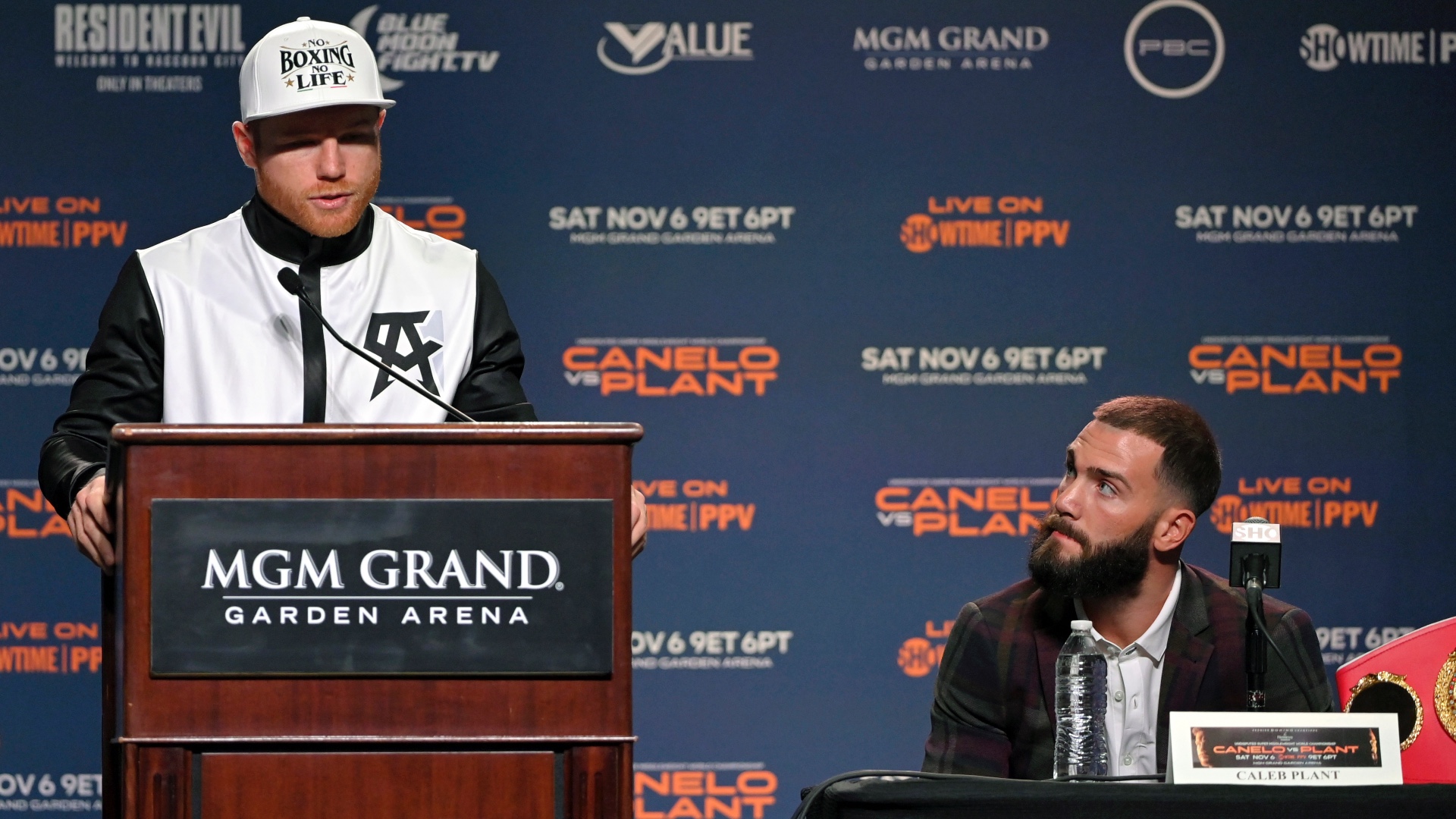 What channel is Canelo Alvarez vs. Caleb Plant on tonight