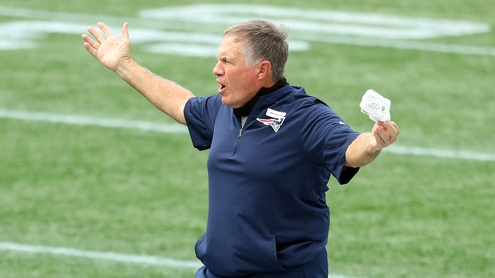 Bill Belichick's angry phone throw instant meme as NFL fans pile on Patriots' misery