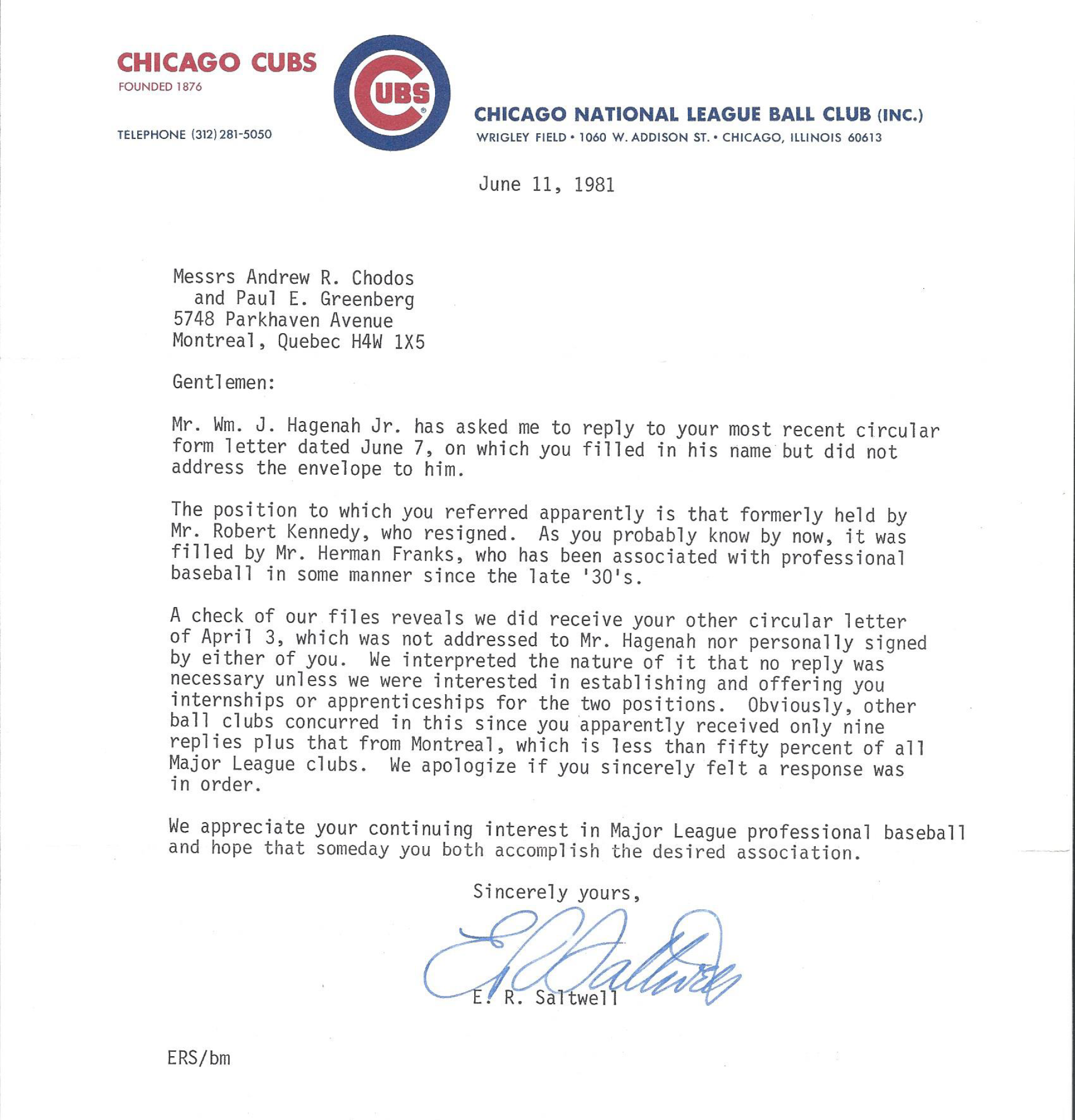 In 1980 Two Teenagers Asked Mlb Teams To Hire Them As Gms Here S How They Responded Sporting News