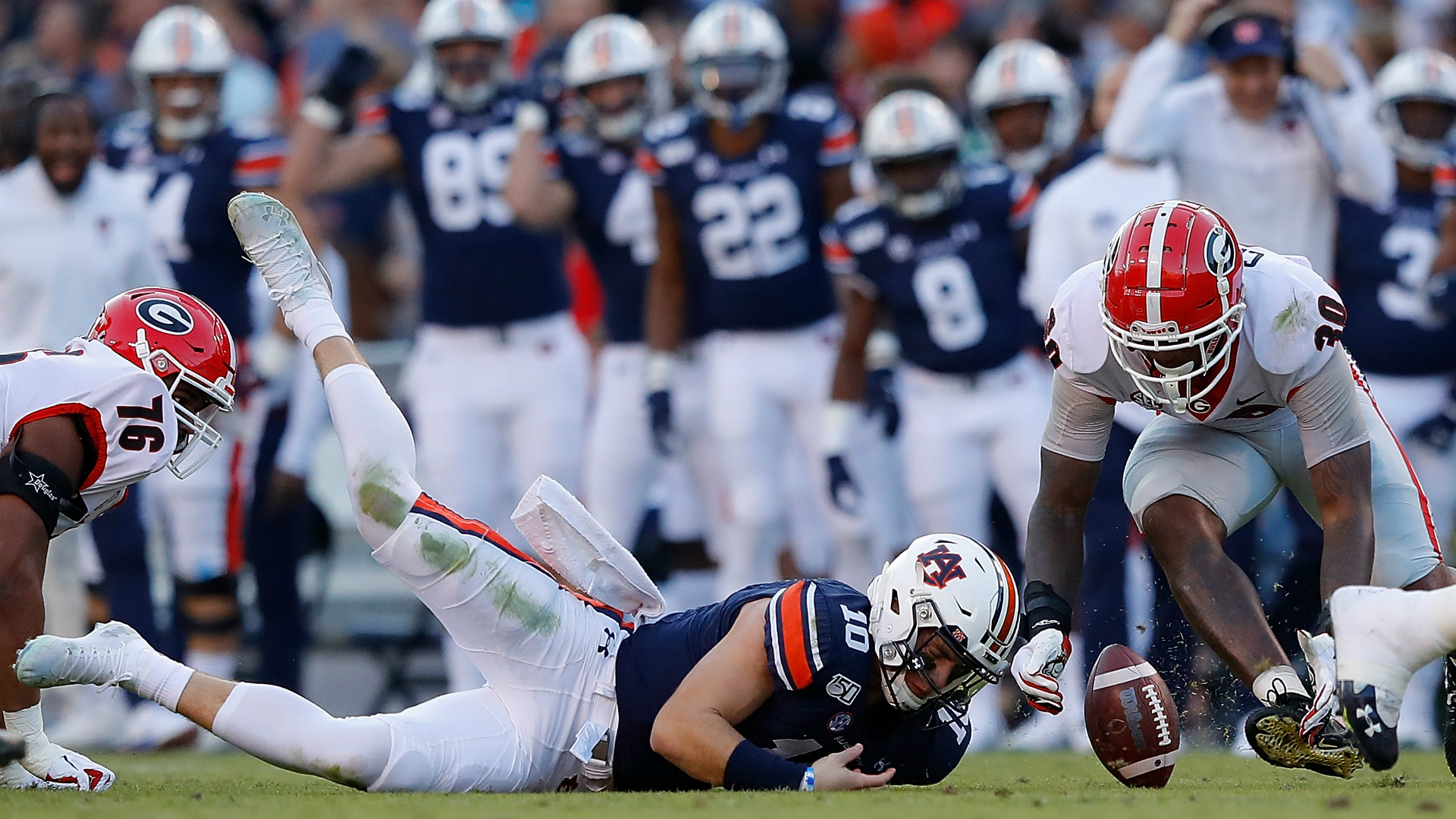 Georgia Vs. Auburn Final Score: Bulldogs Defense Holds Strong In Low ...