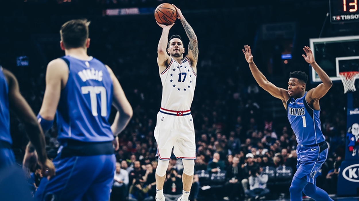34歳にして進化を続ける76ersのベテランシューター Jj レディック Nba日本公式サイト The Official Site Of The Nba