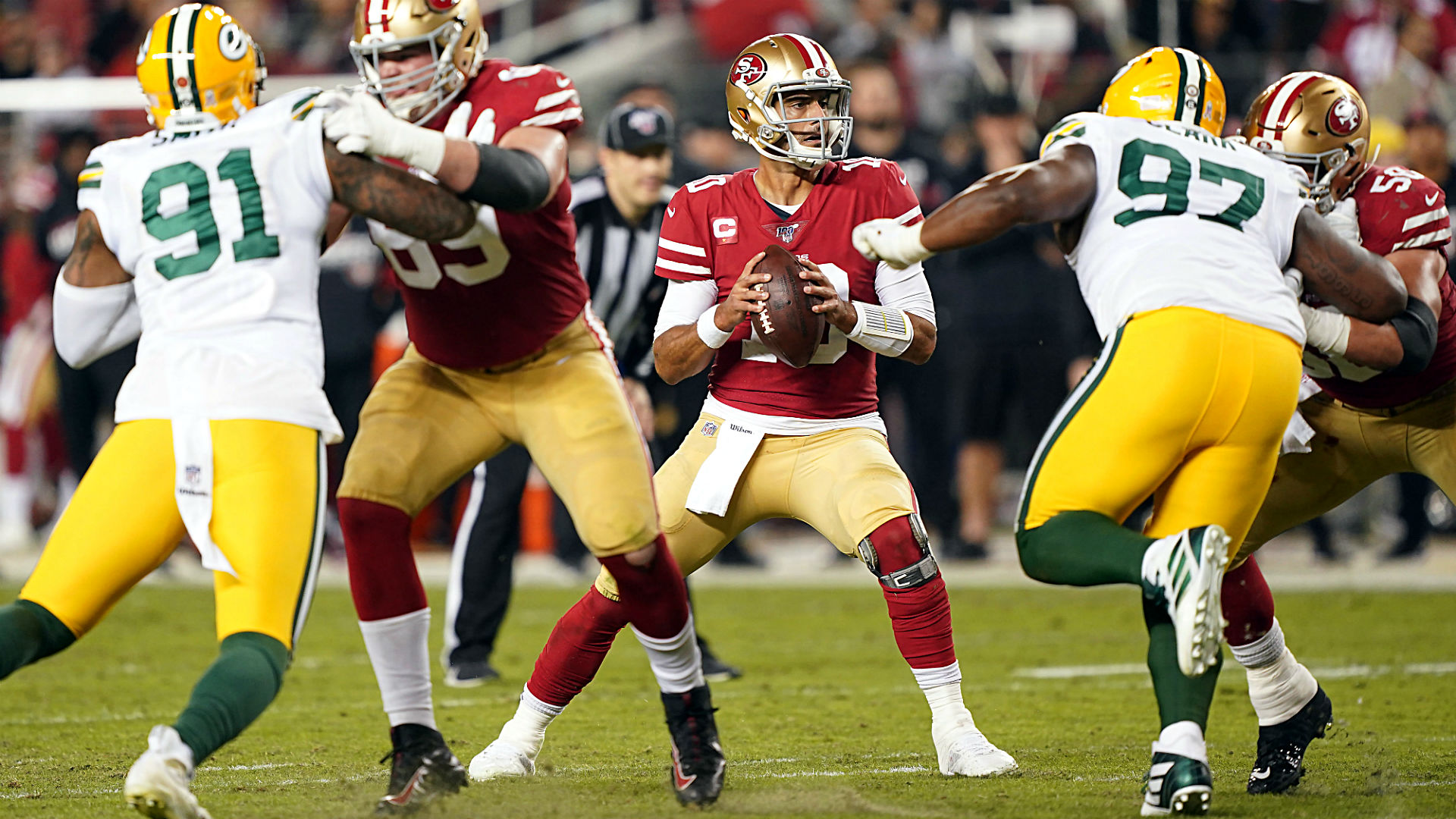 Jimmy Garoppolo, 49ers' passing attack flaunt growing confidence during takedown of ...1920 x 1080