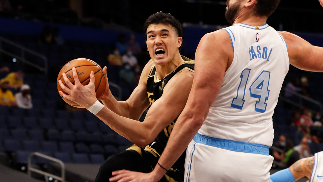 渡邊雄太がレイカーズ戦で8得点 ラプターズは連勝が2で止まる Nba日本公式サイト The Official Site Of The Nba