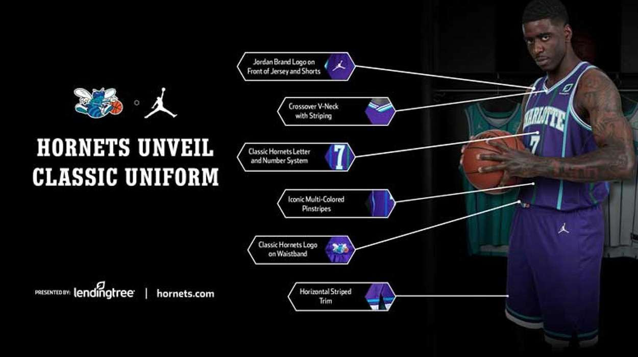 ホーネッツが19 シーズンに向けて紫色のクラシック エディション ユニフォームを発表 Nba日本公式サイト The Official Site Of The Nba ホーネッツが19 シーズンに向けて紫色のクラシック エディション ユニフォームを発表 Nba日本公式サイト The Official Site Of The Nba